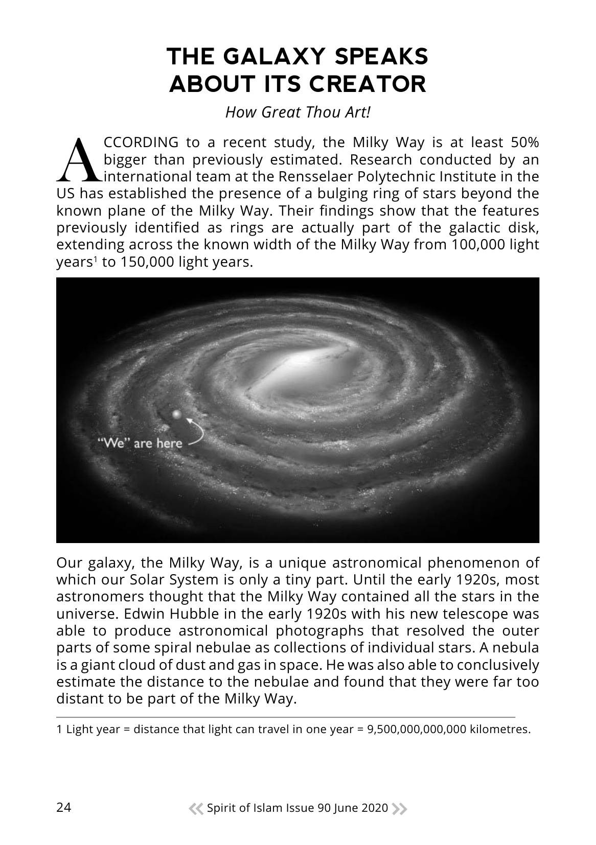 The printed page