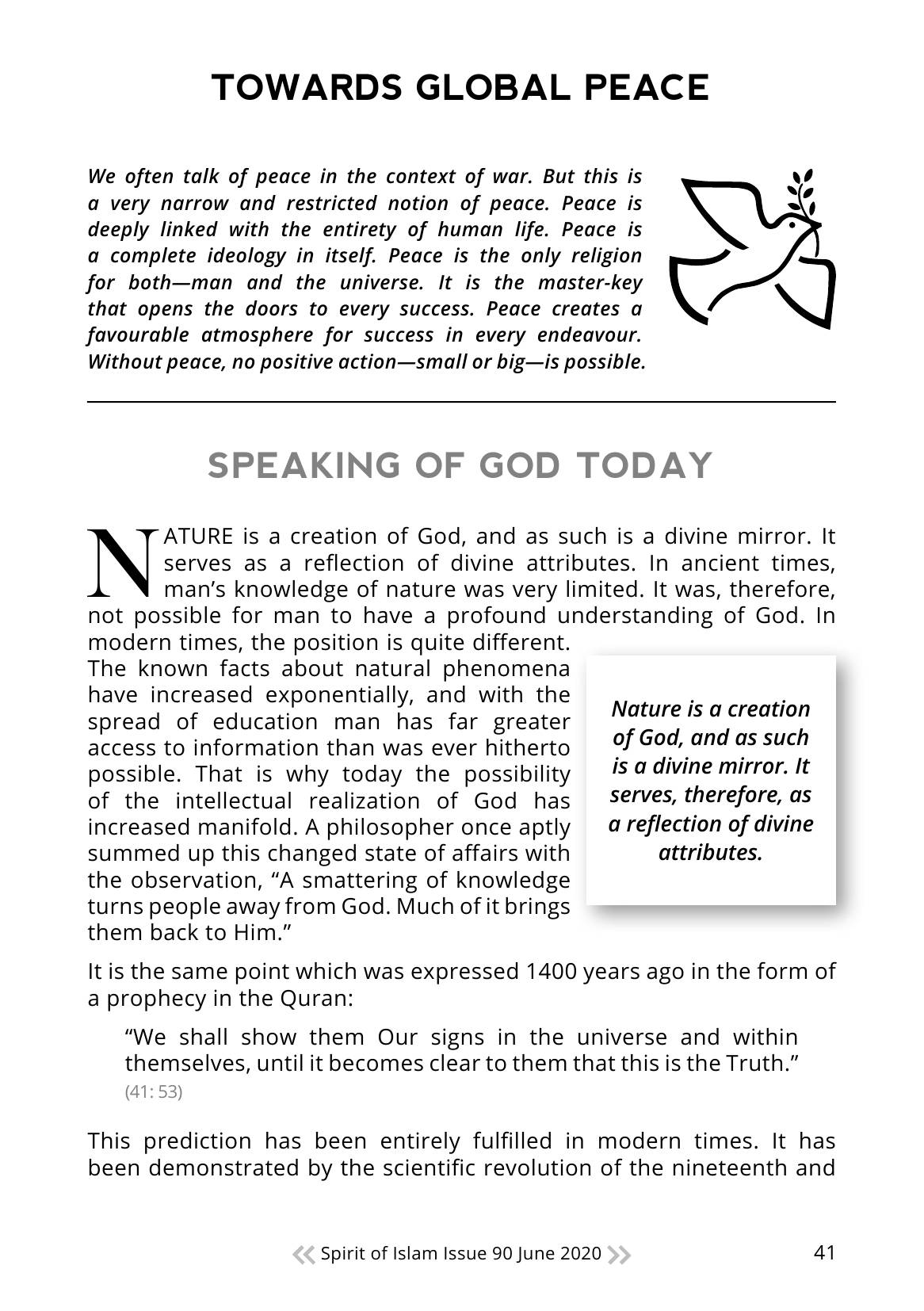 The printed page