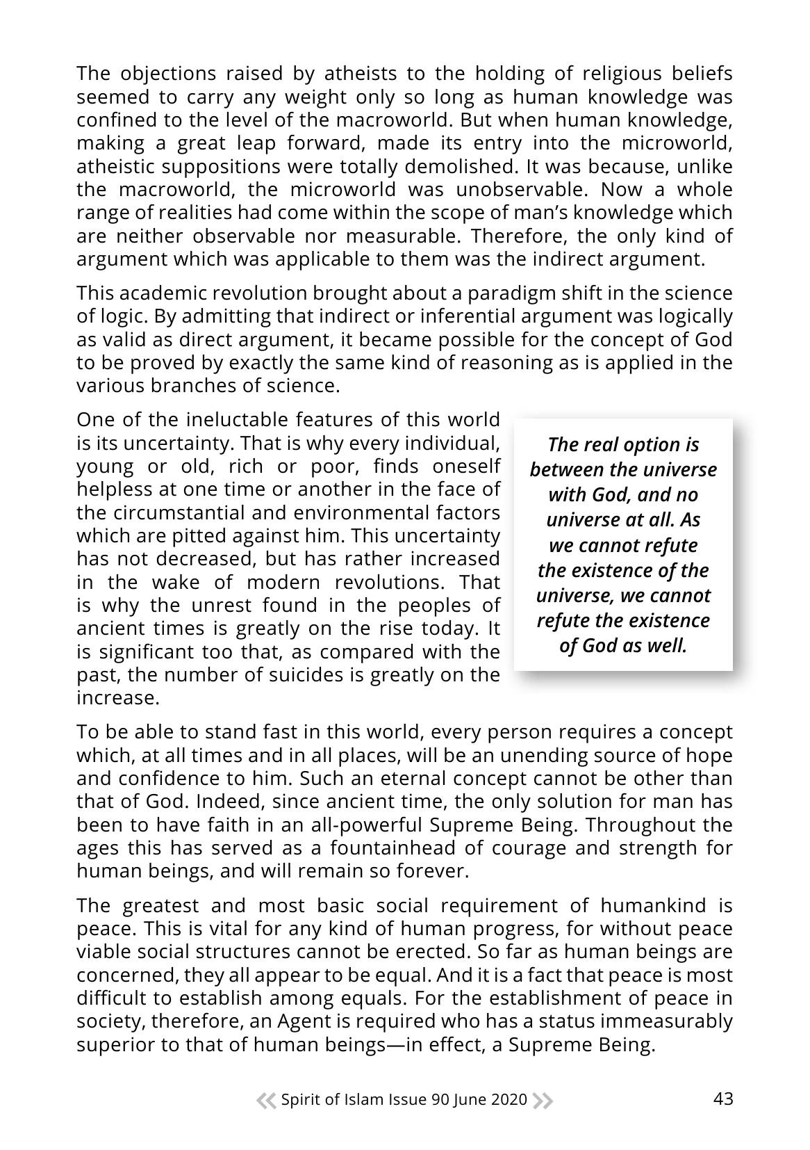 The printed page