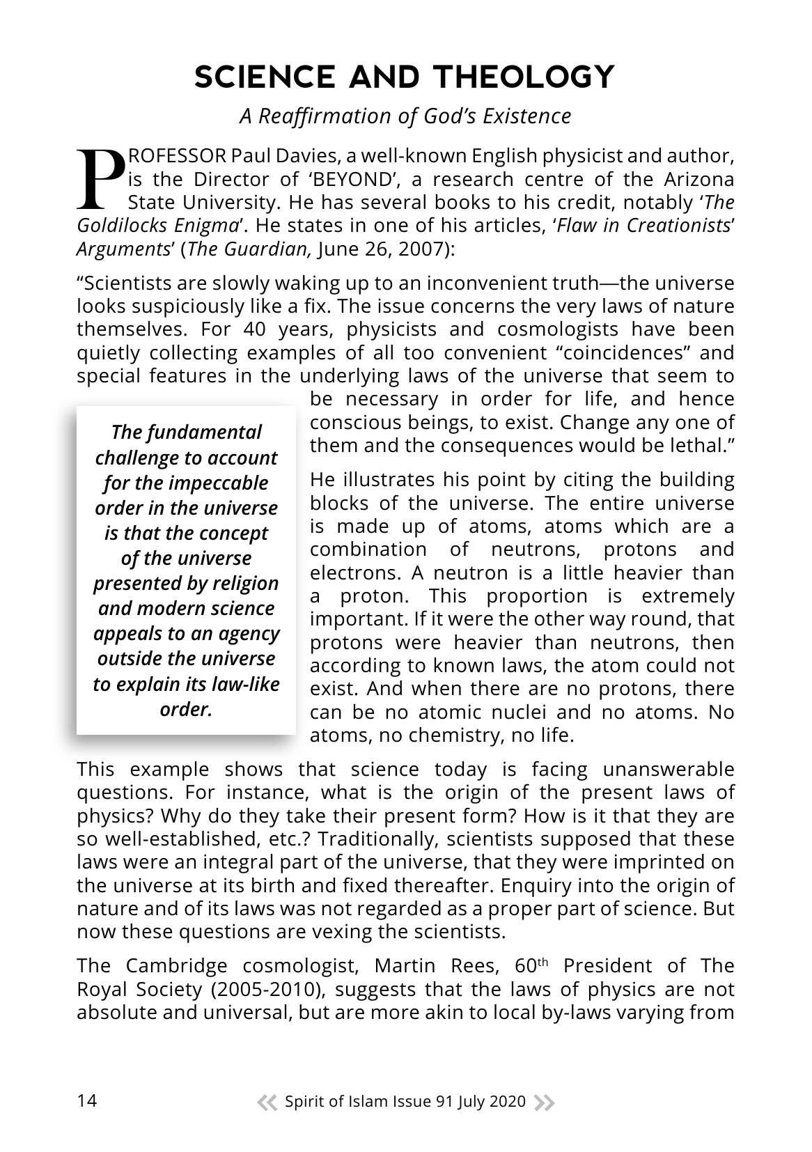 The printed page
