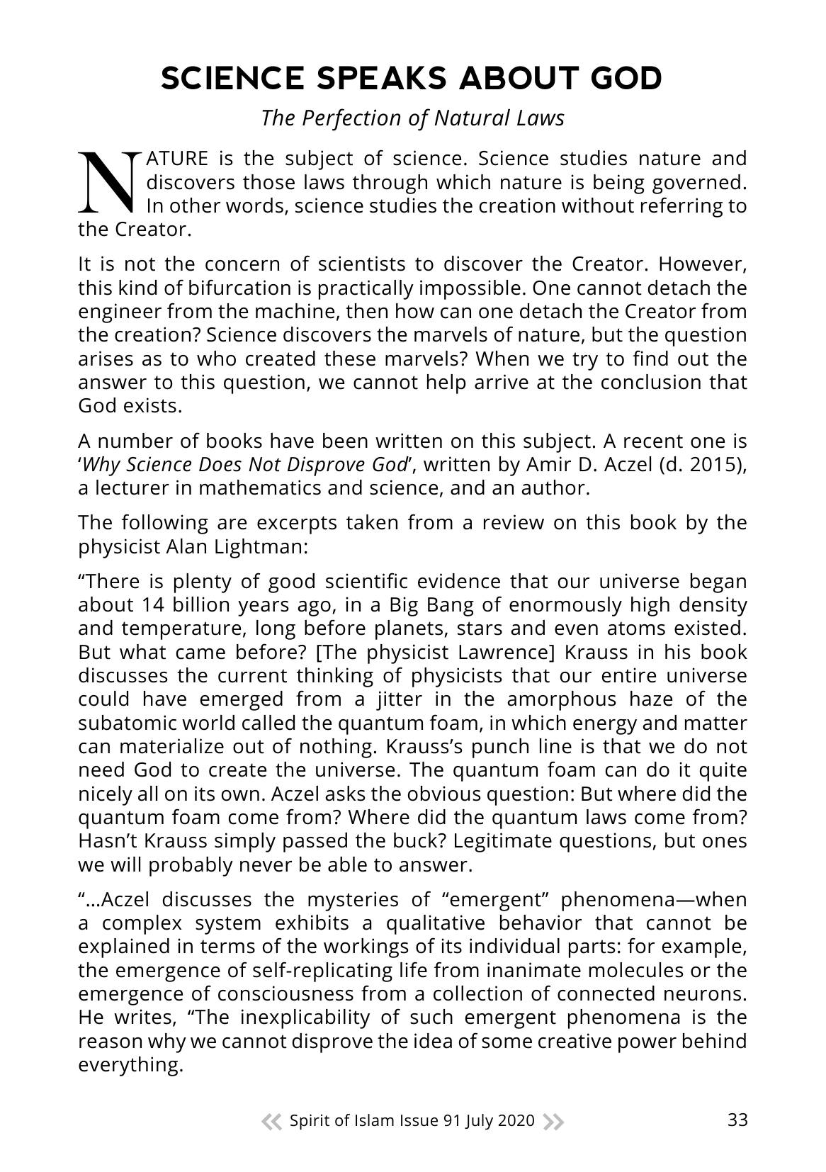 The printed page