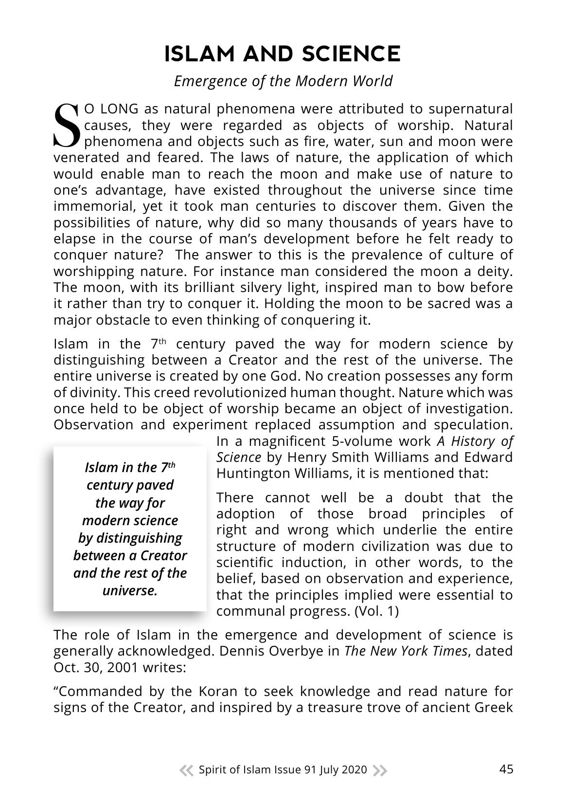 The printed page