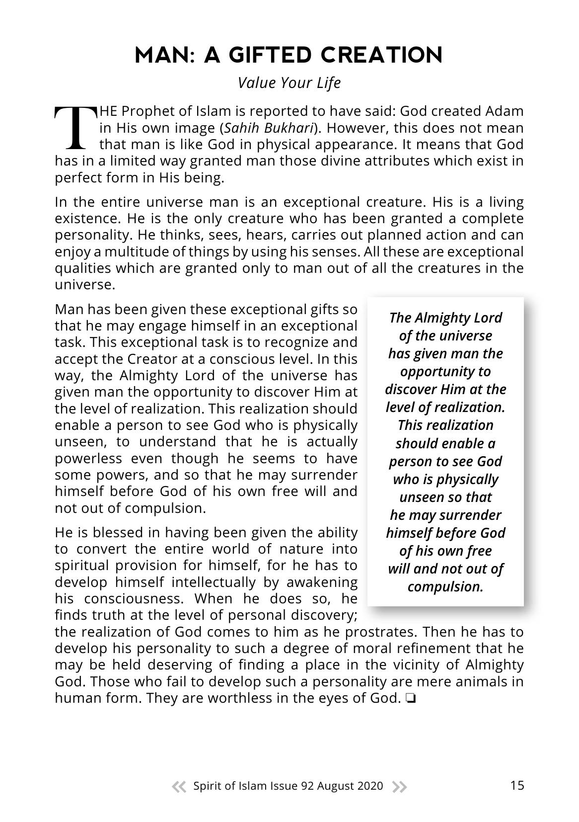 The printed page