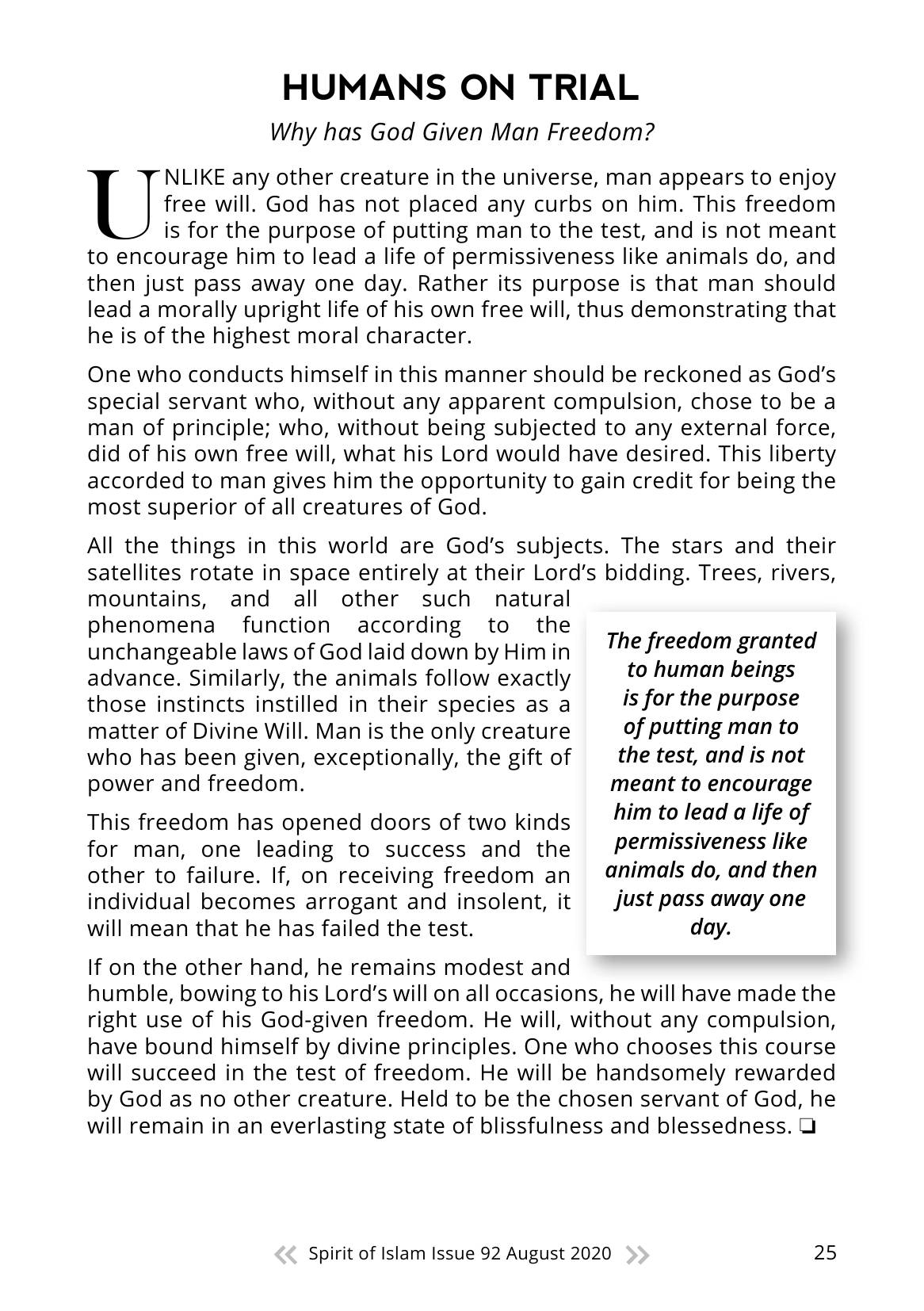 The printed page
