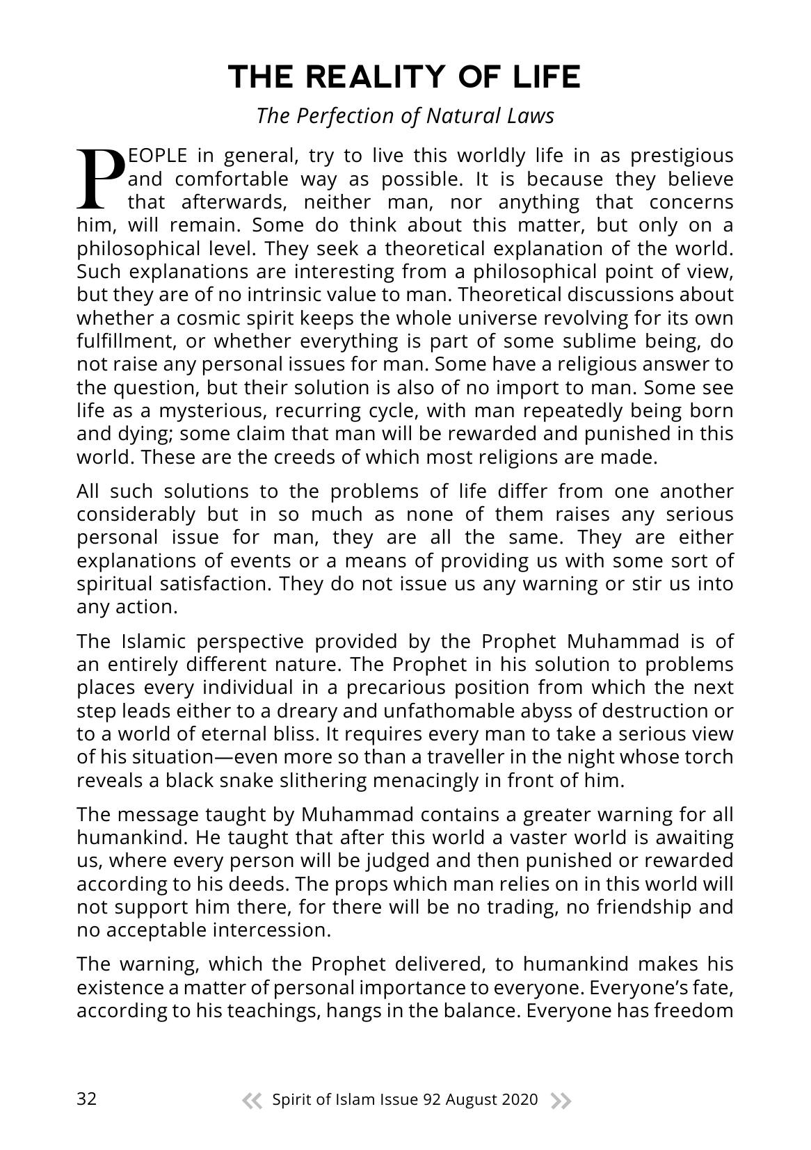 The printed page