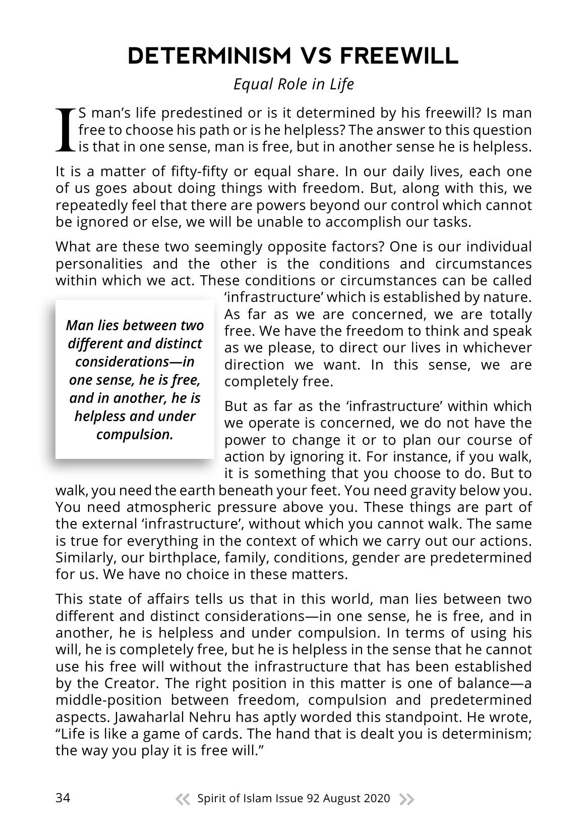 The printed page