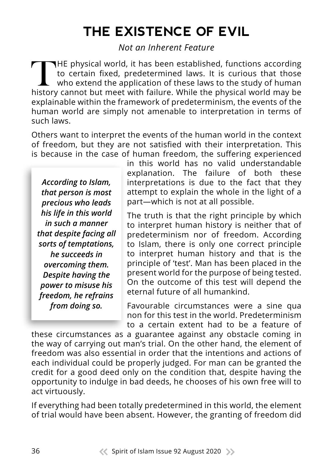 The printed page