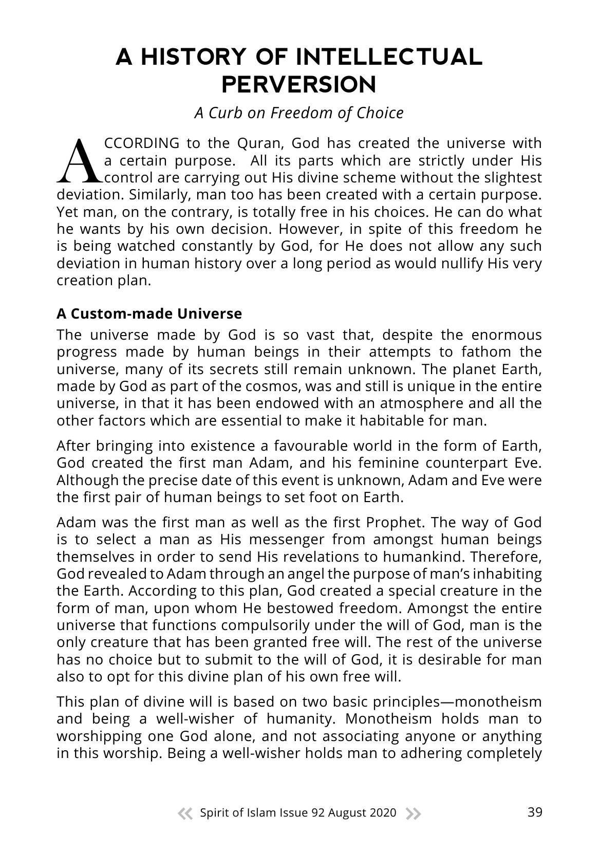 The printed page