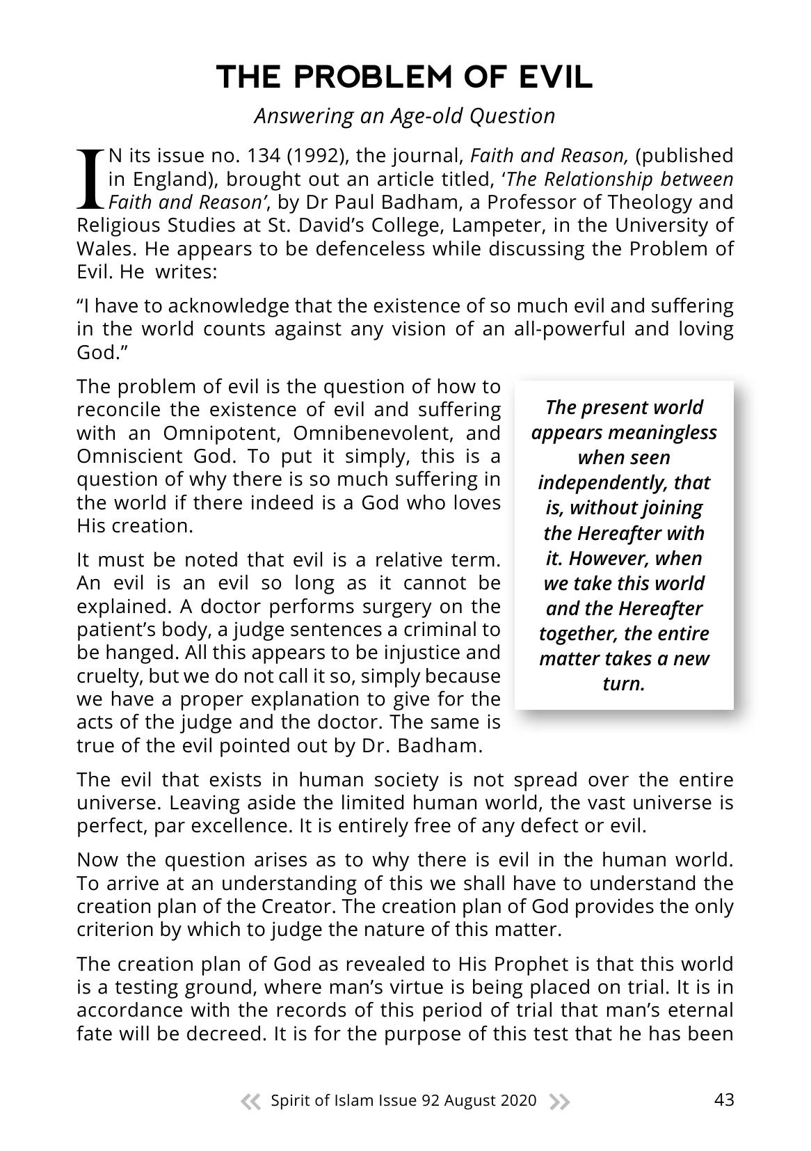 The printed page