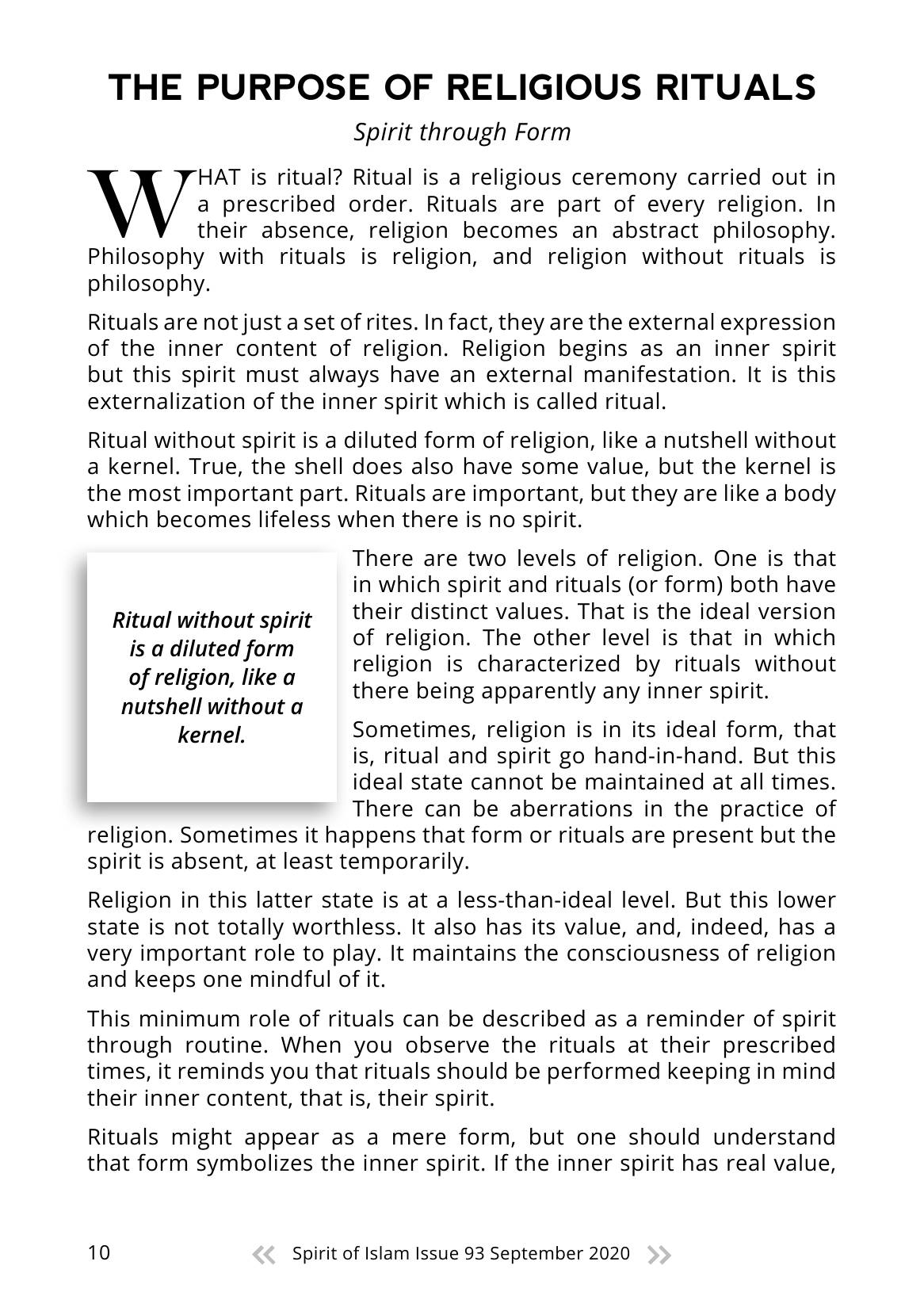 The printed page