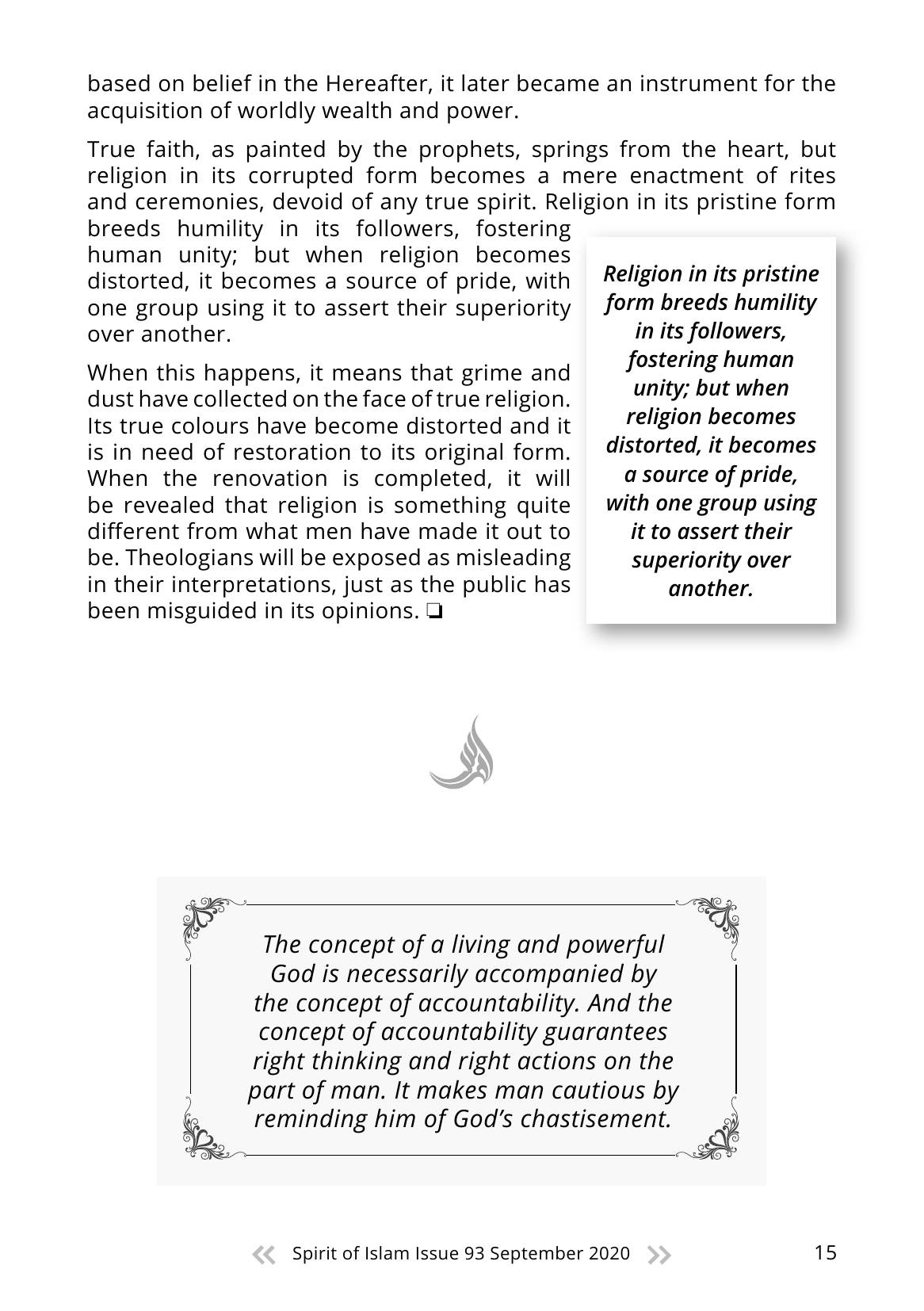 The printed page