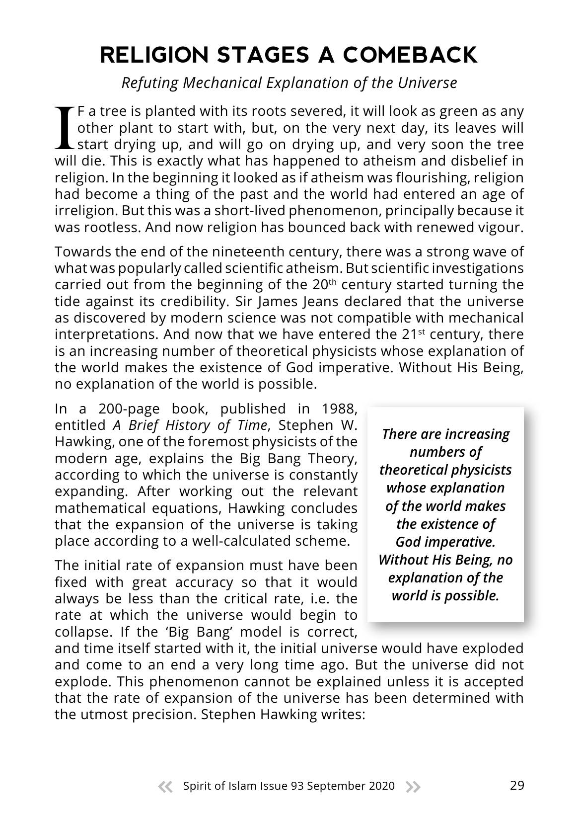 The printed page