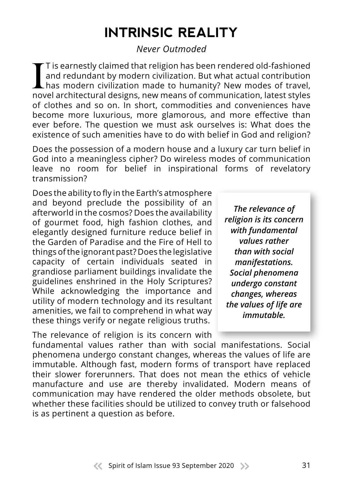 The printed page