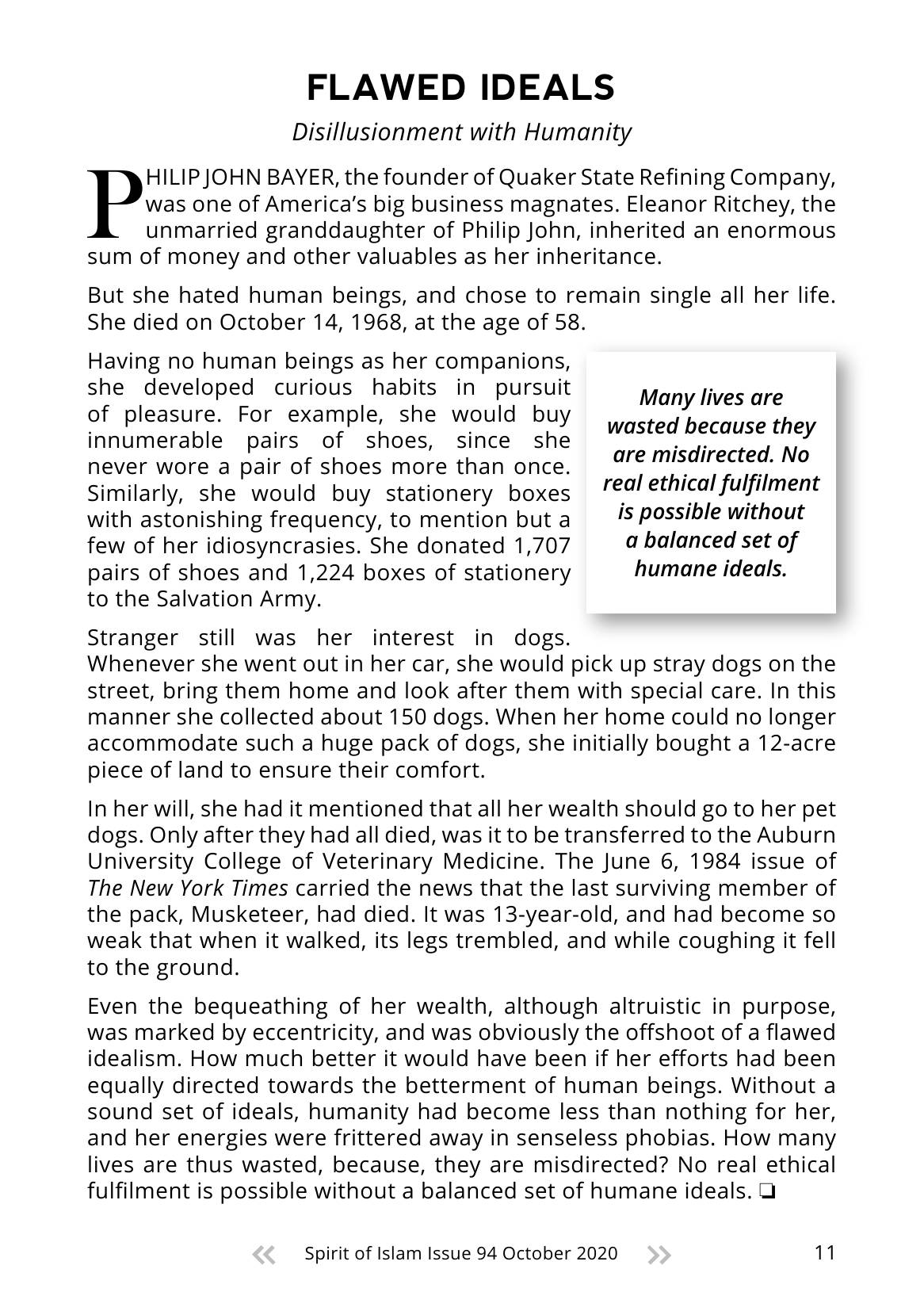 The printed page