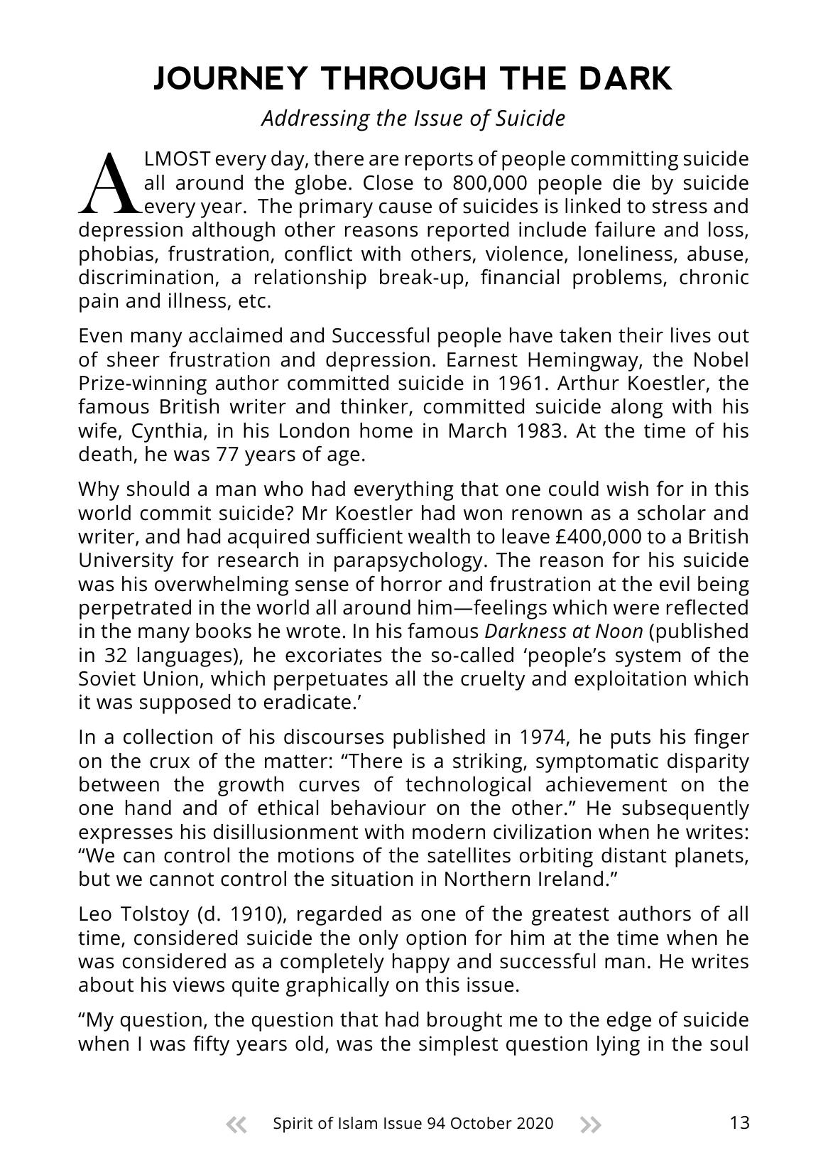 The printed page