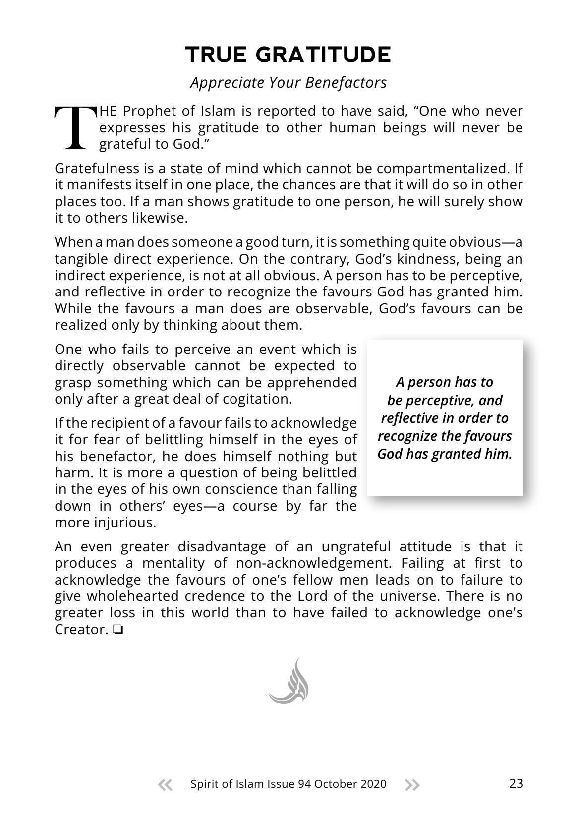 The printed page