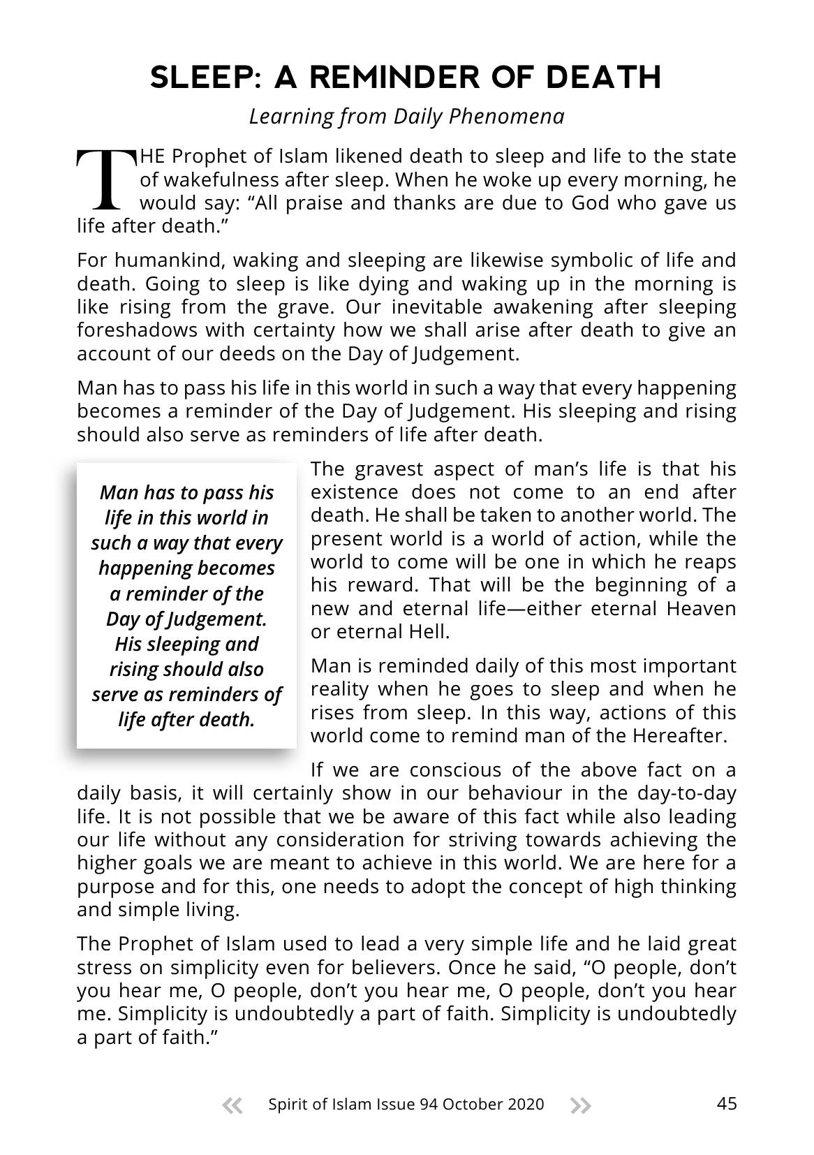 The printed page