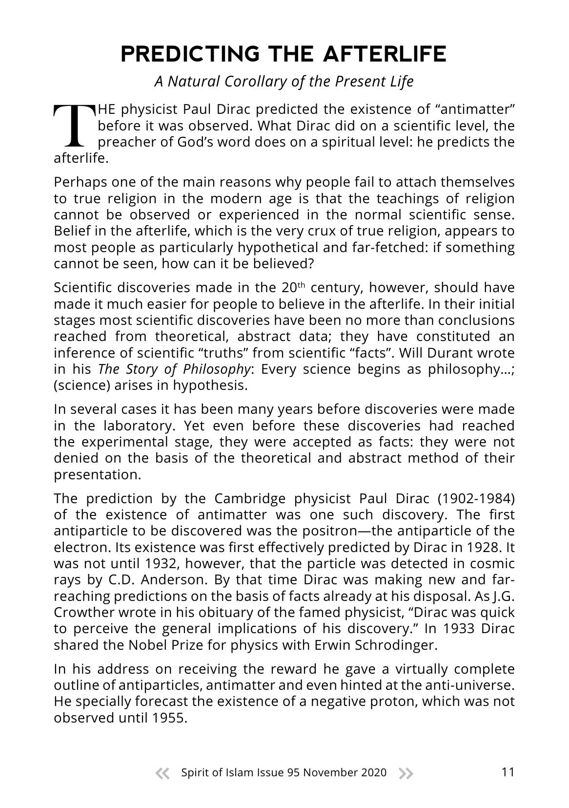 The printed page