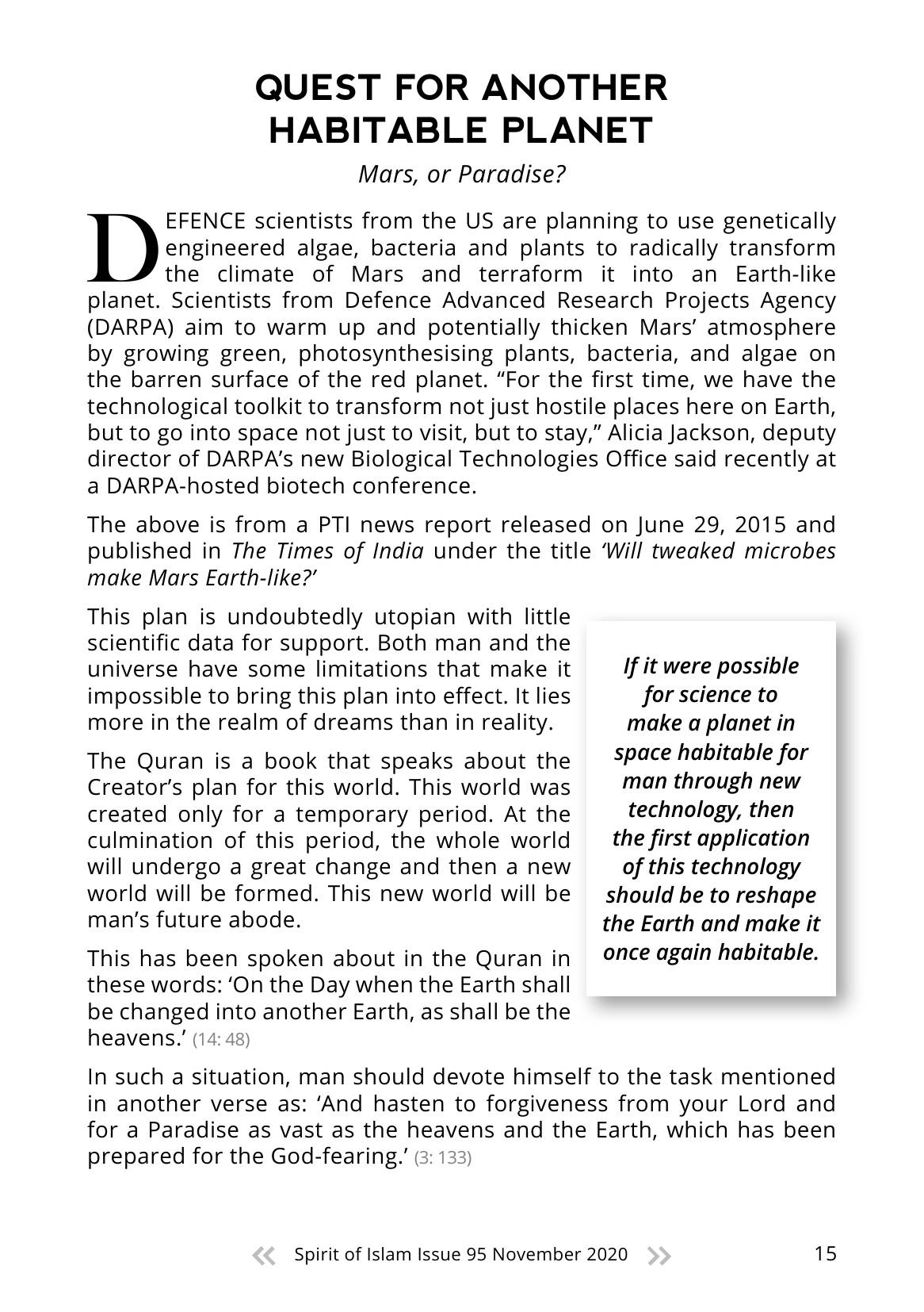 The printed page