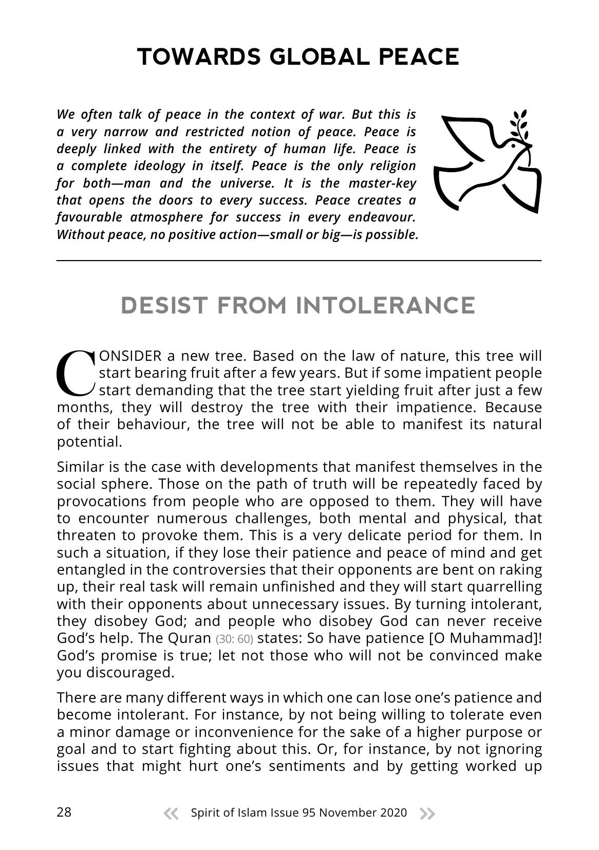 The printed page