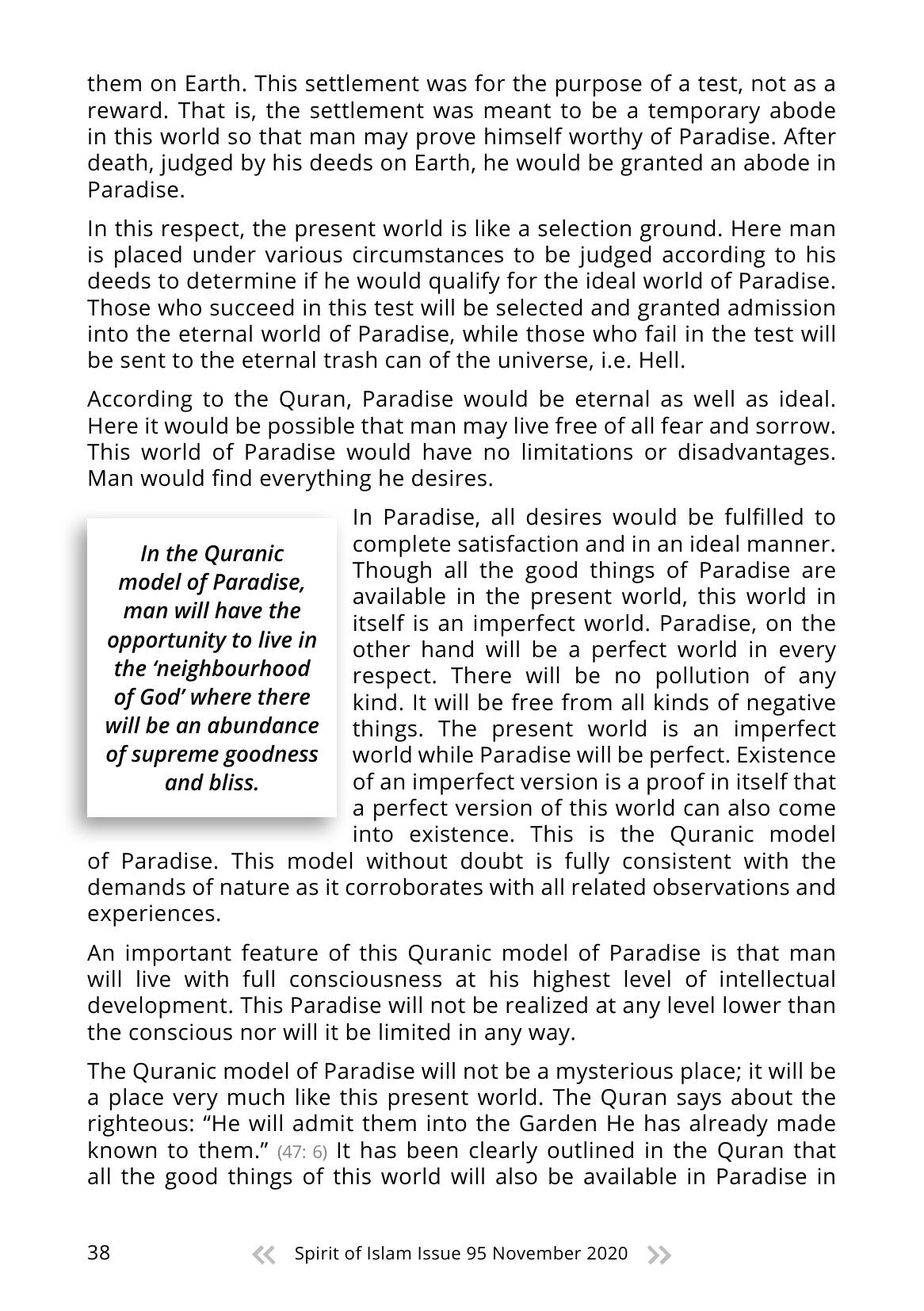 The printed page