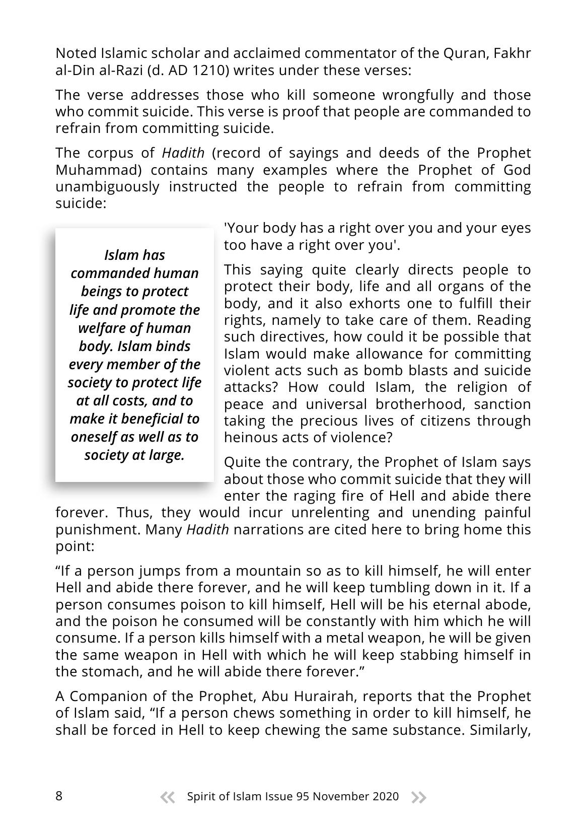 The printed page