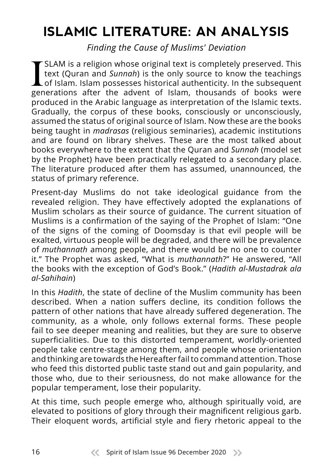 The printed page