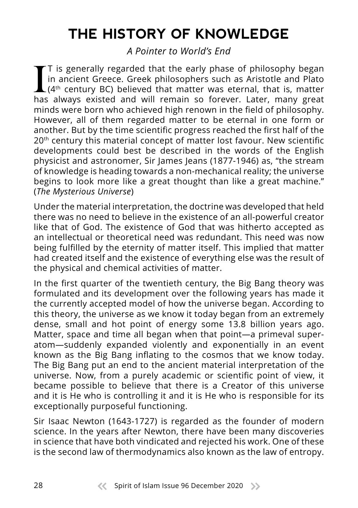 The printed page
