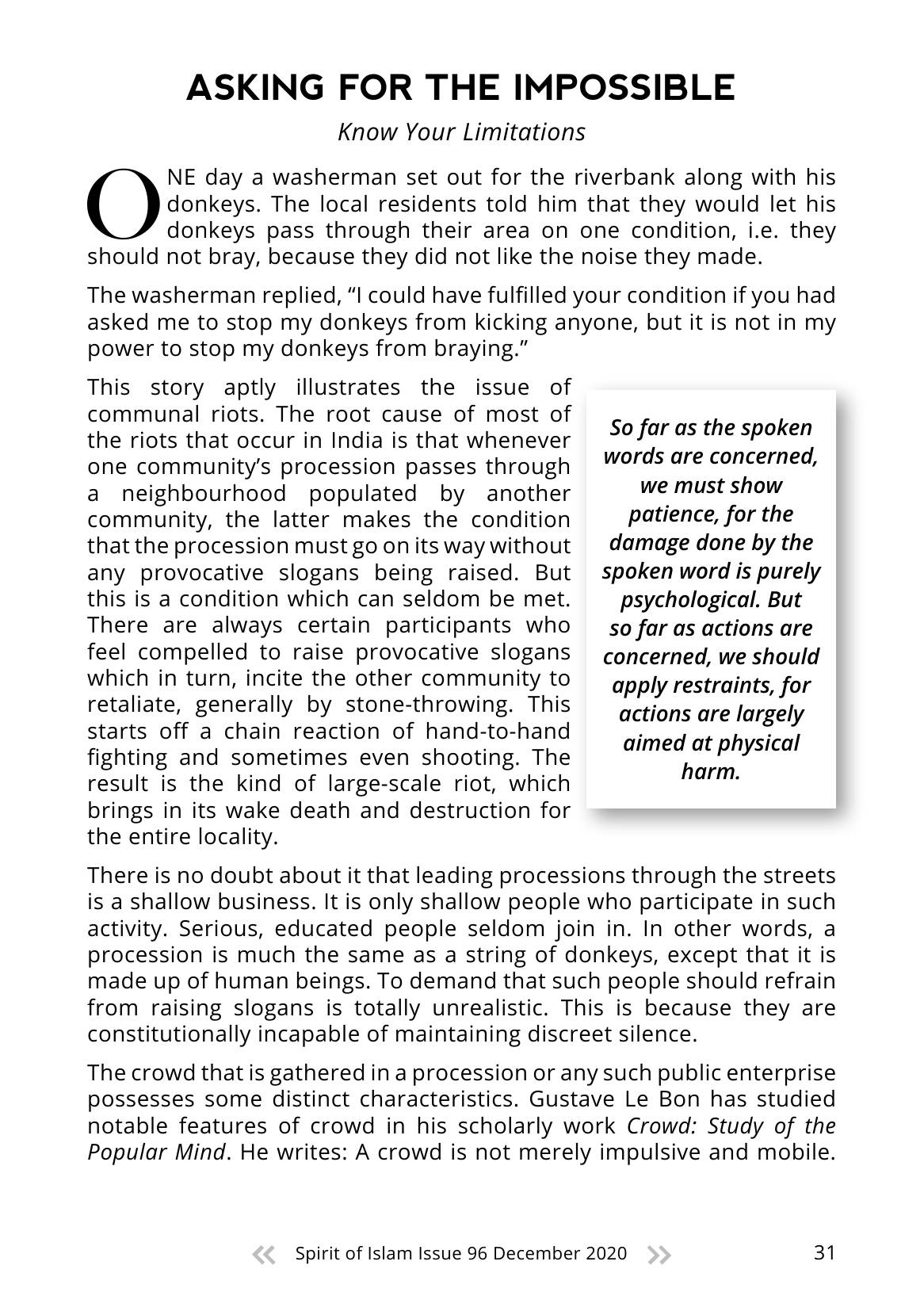 The printed page