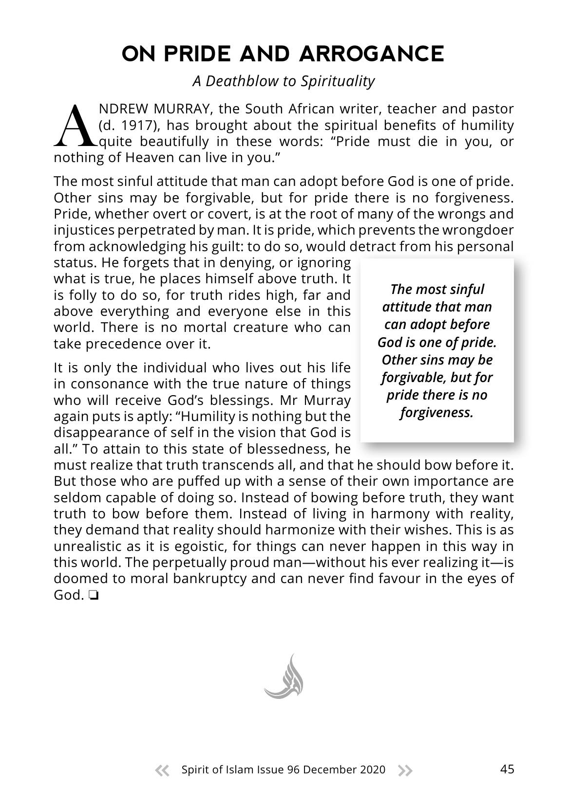 The printed page
