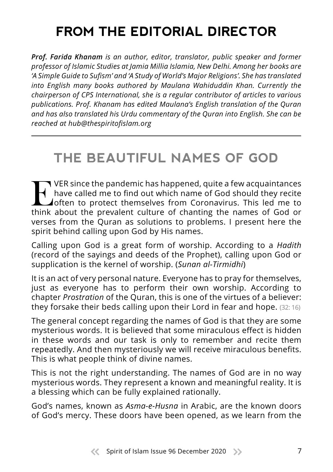 The printed page