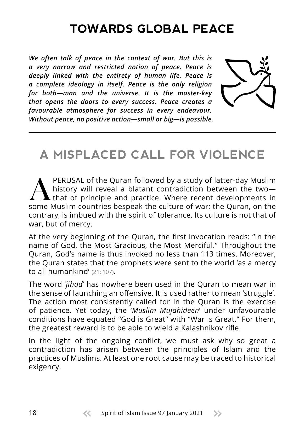 The printed page