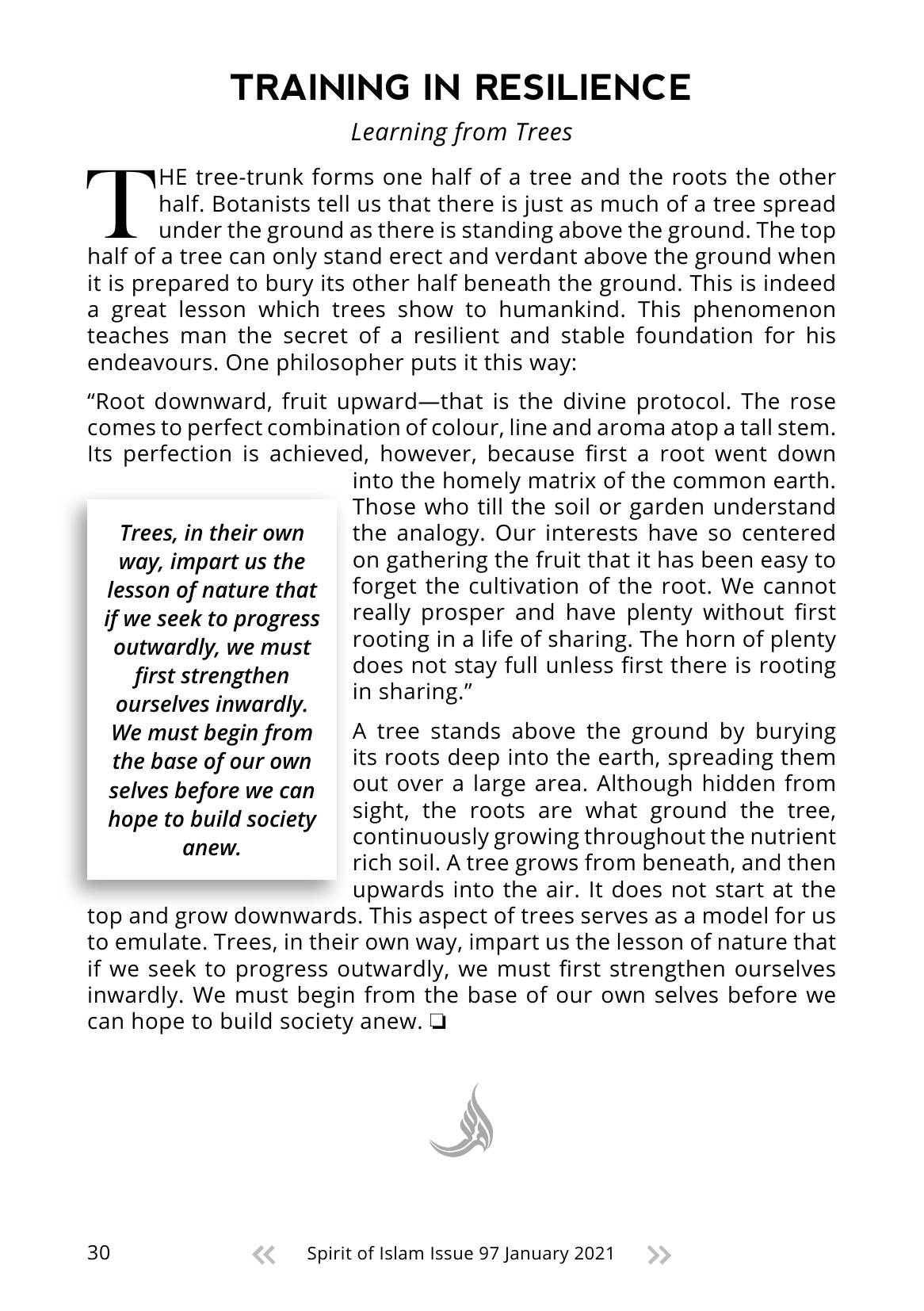 The printed page