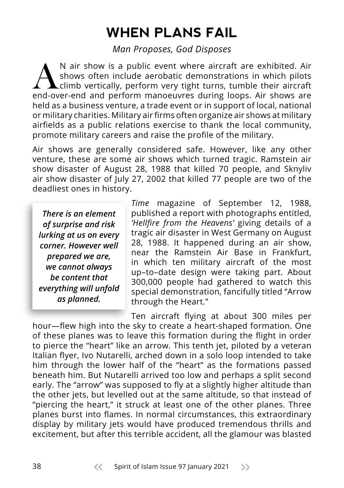 The printed page