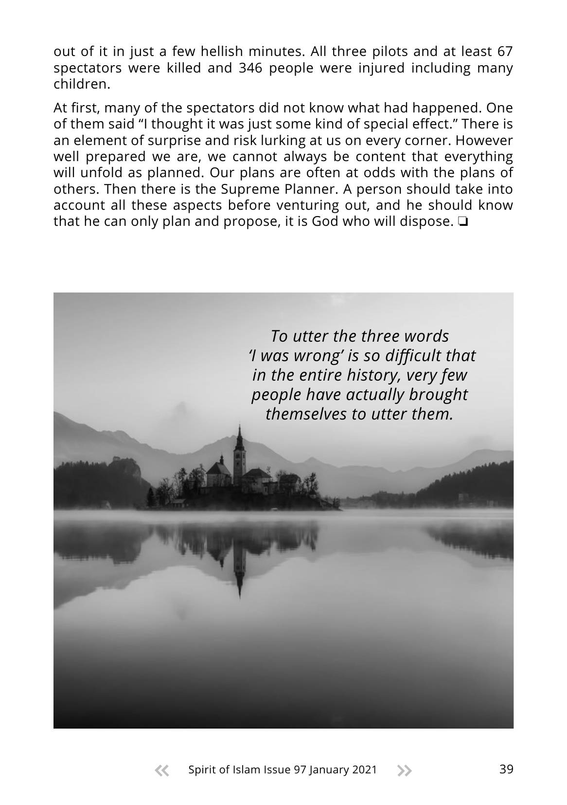 The printed page