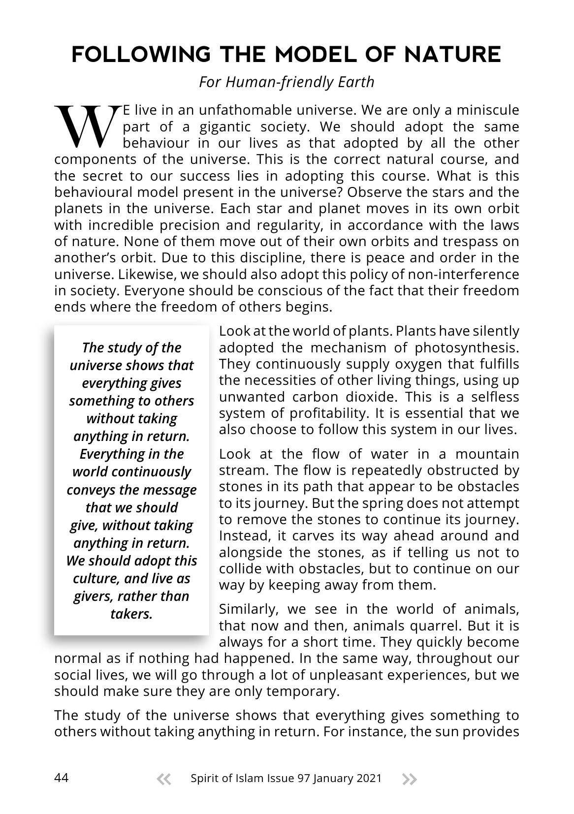 The printed page