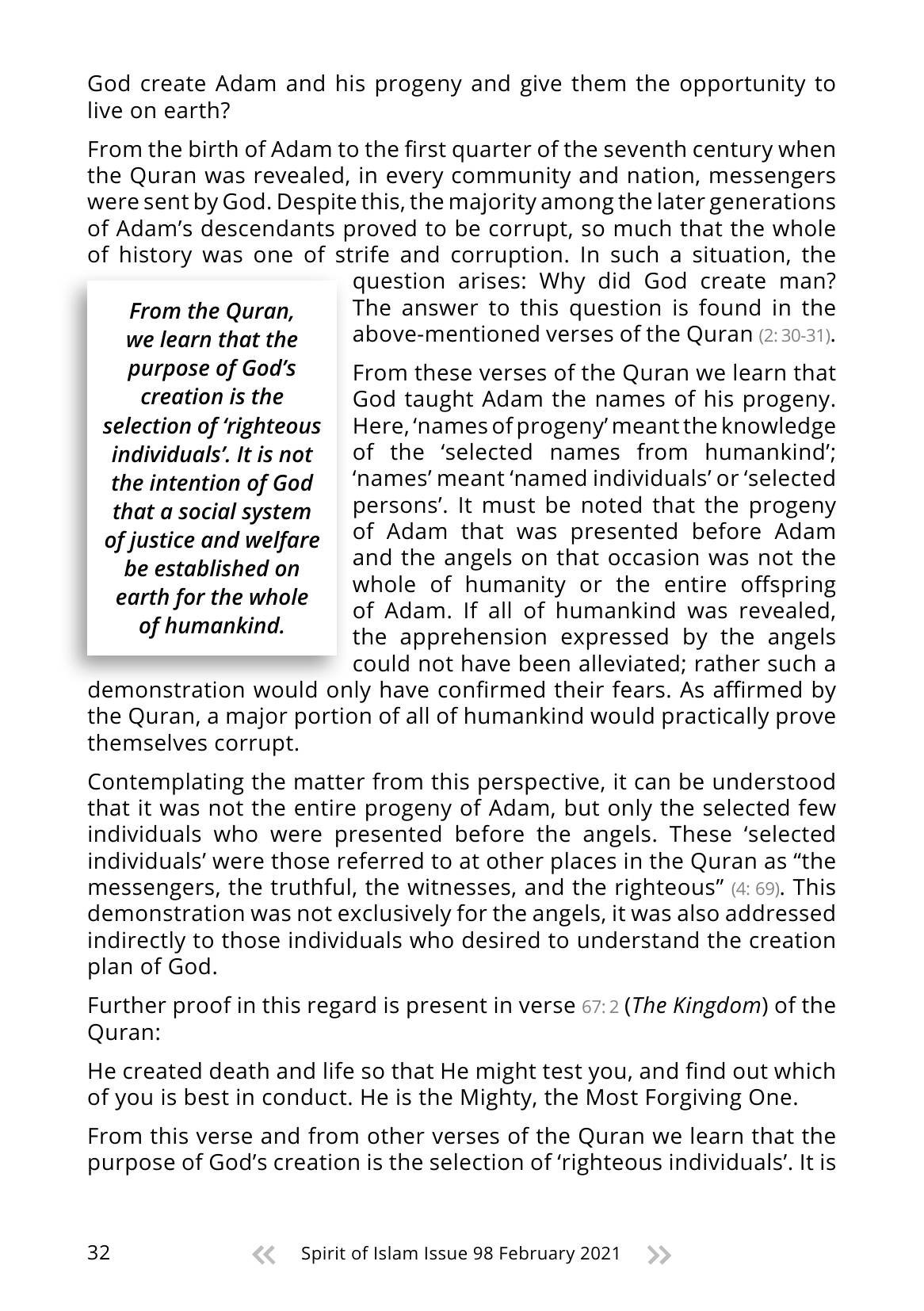 The printed page