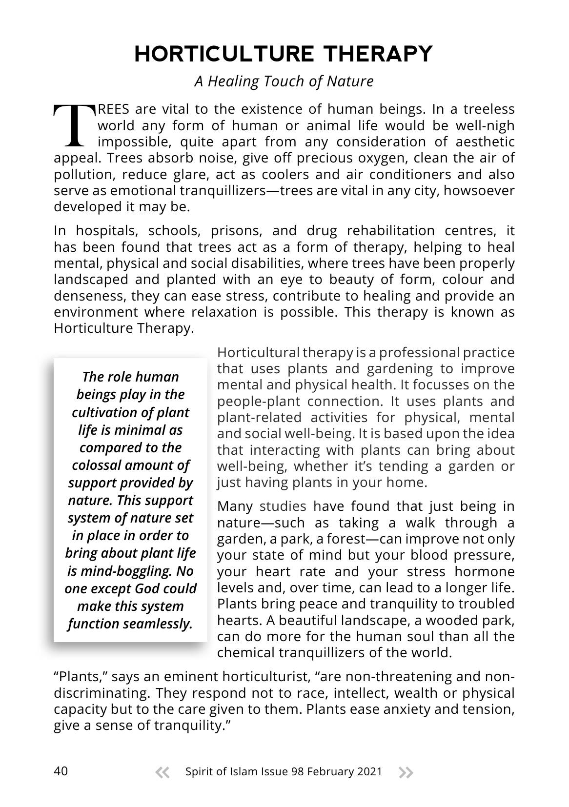 The printed page