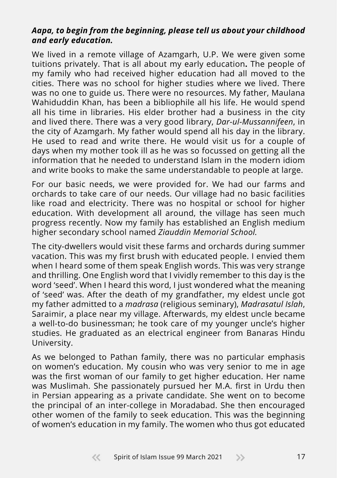 The printed page