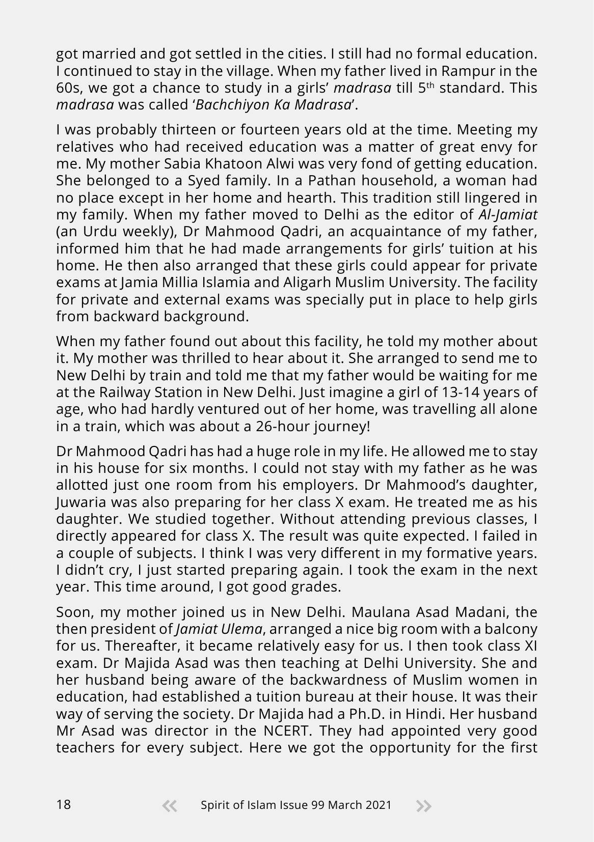 The printed page
