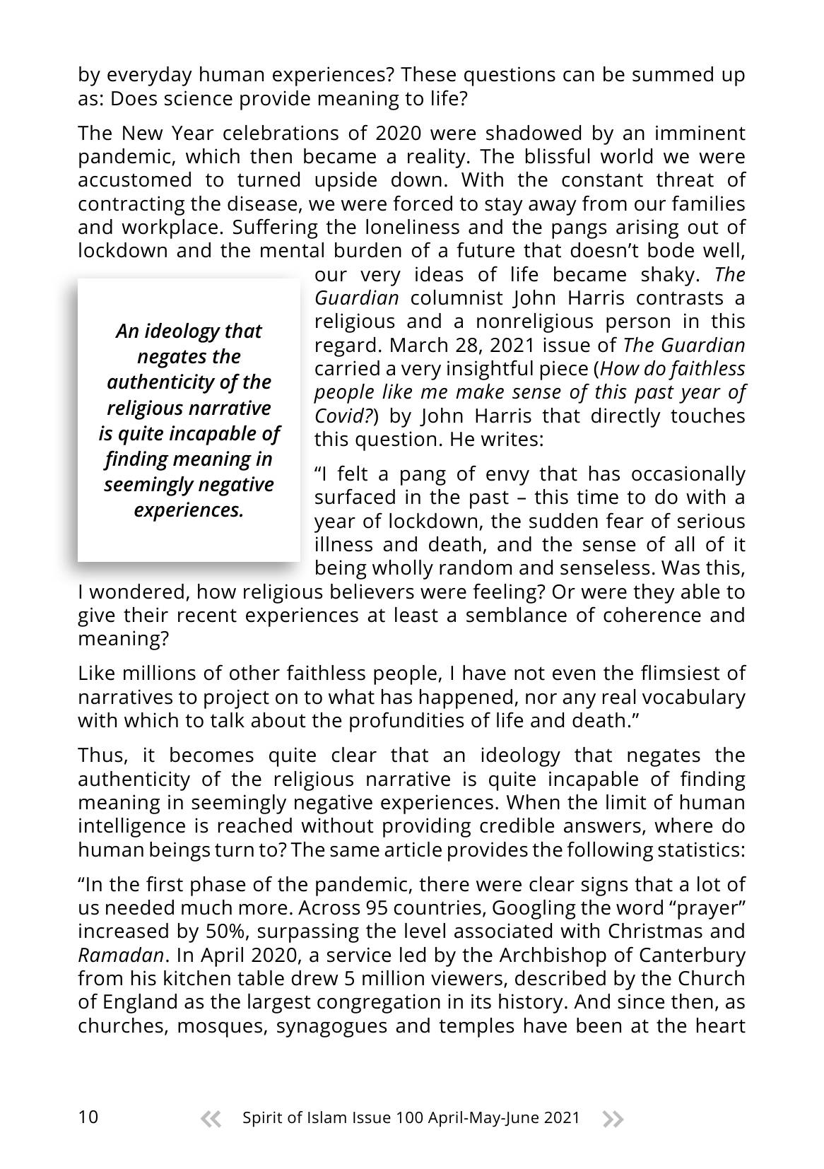 The printed page
