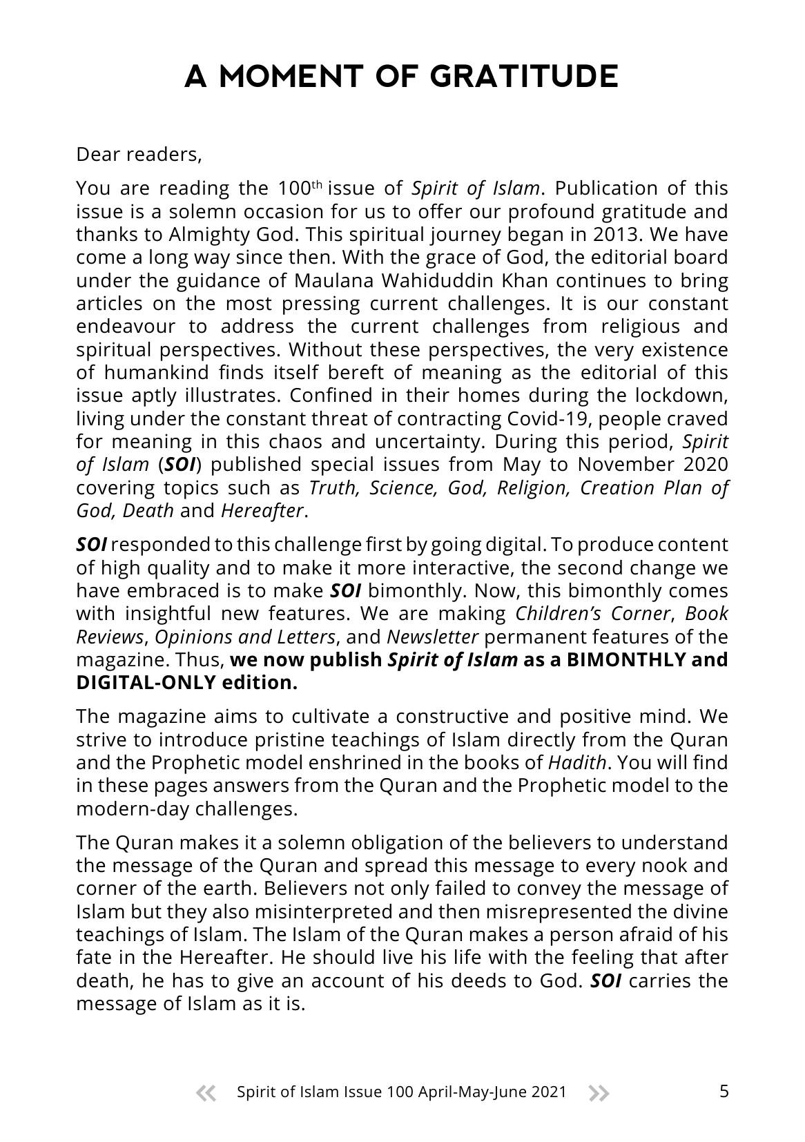 The printed page
