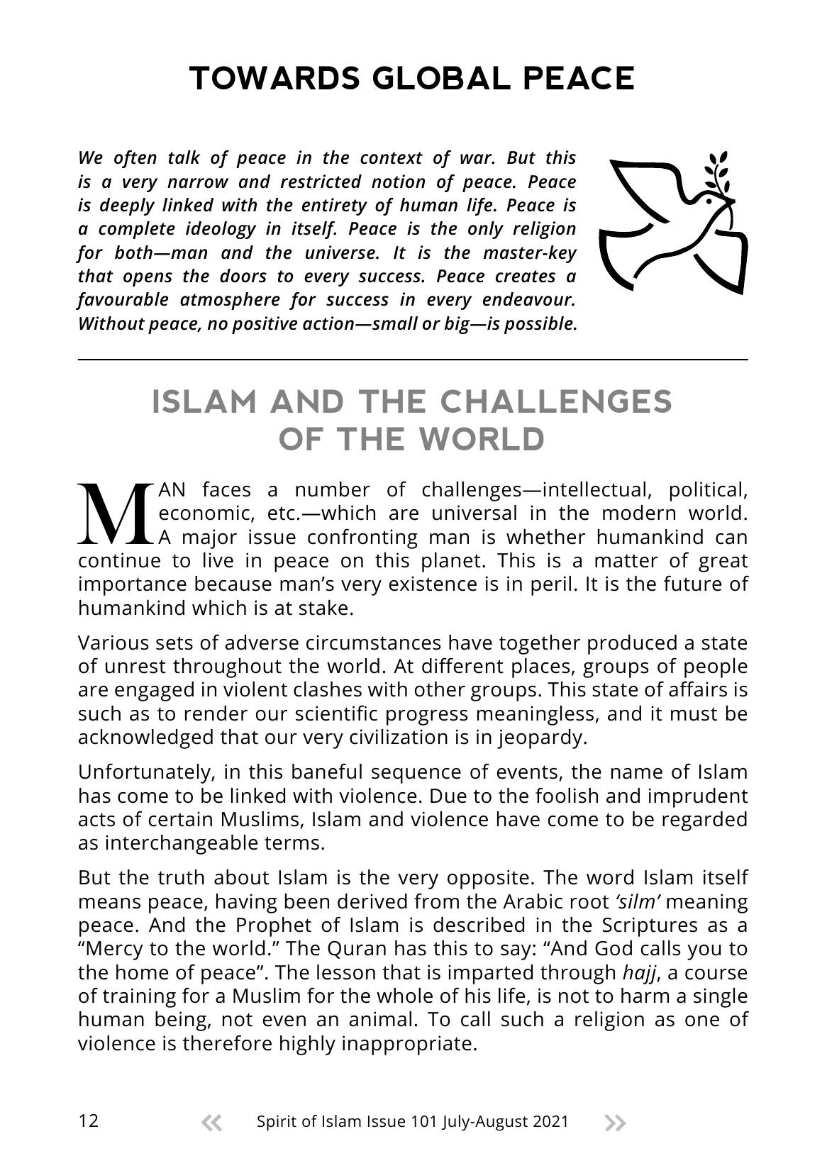 The printed page