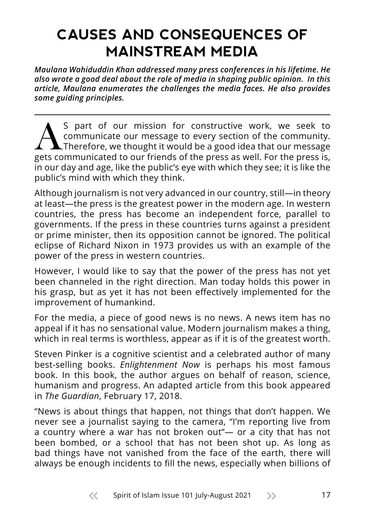 The printed page