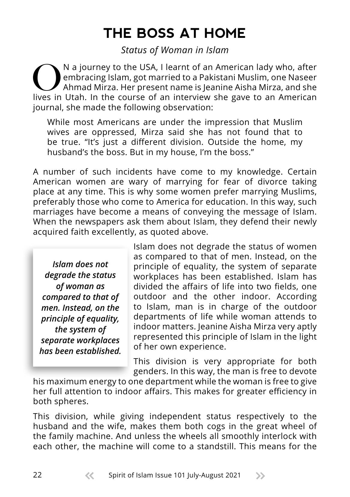 The printed page