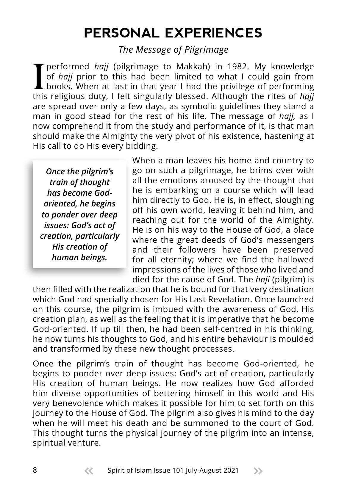 The printed page