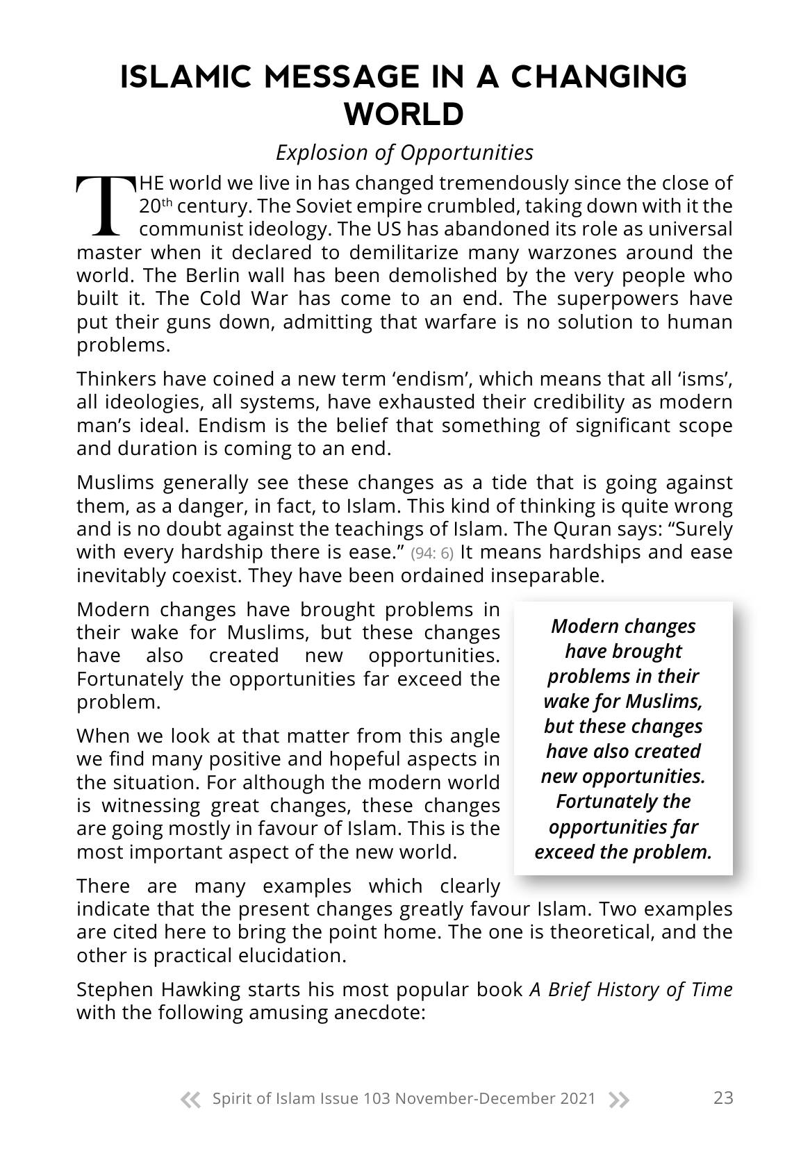 The printed page