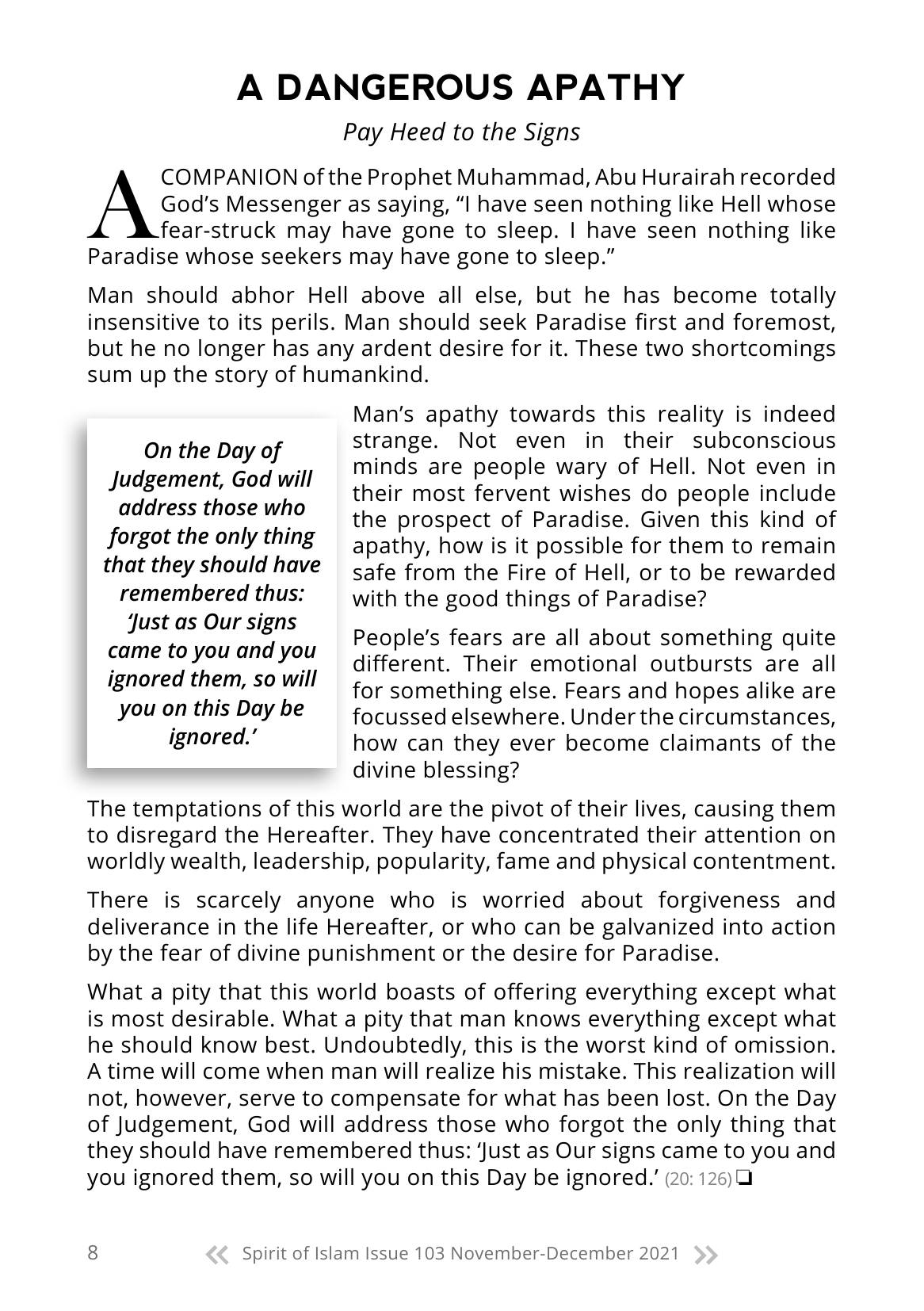 The printed page