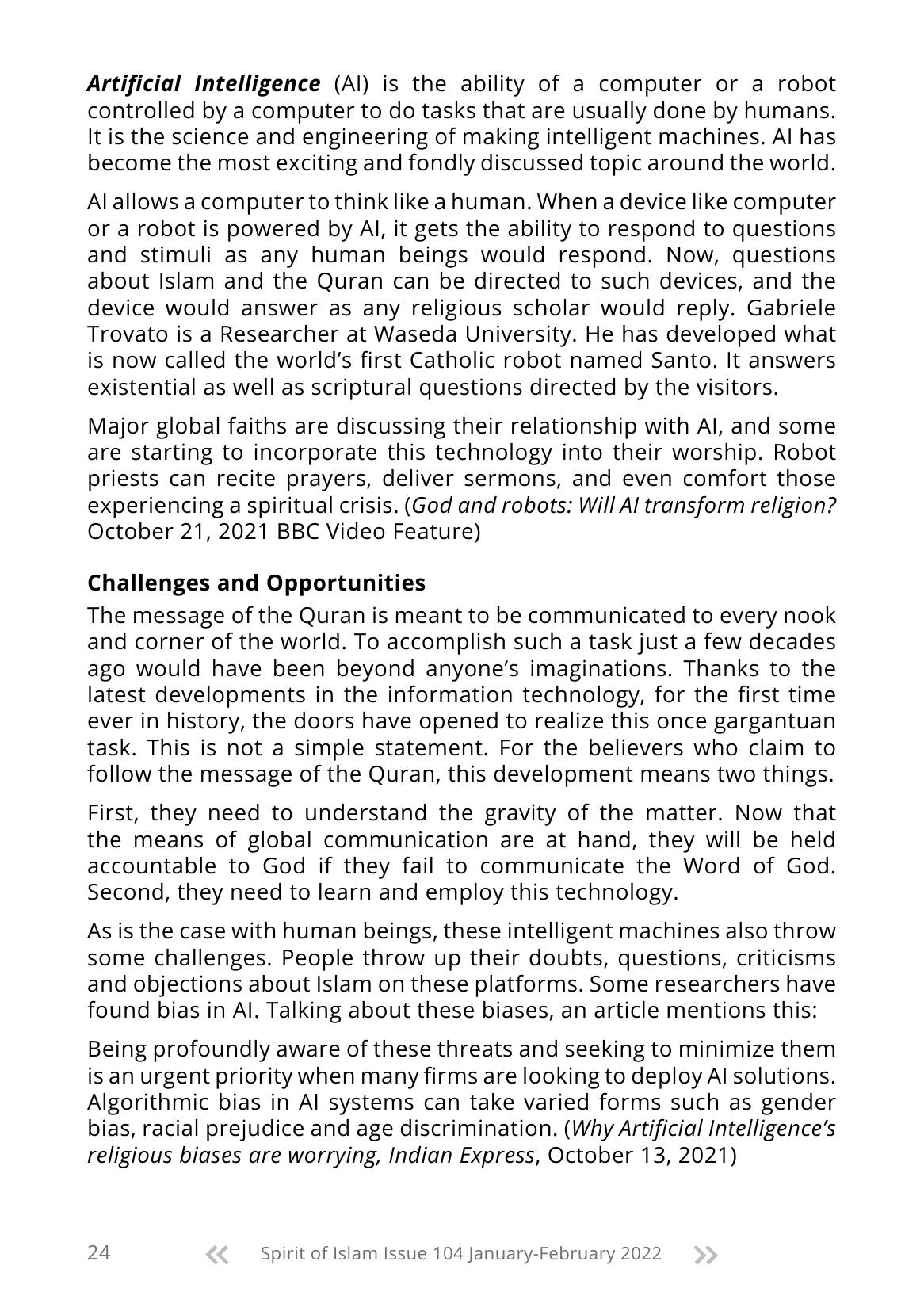 The printed page