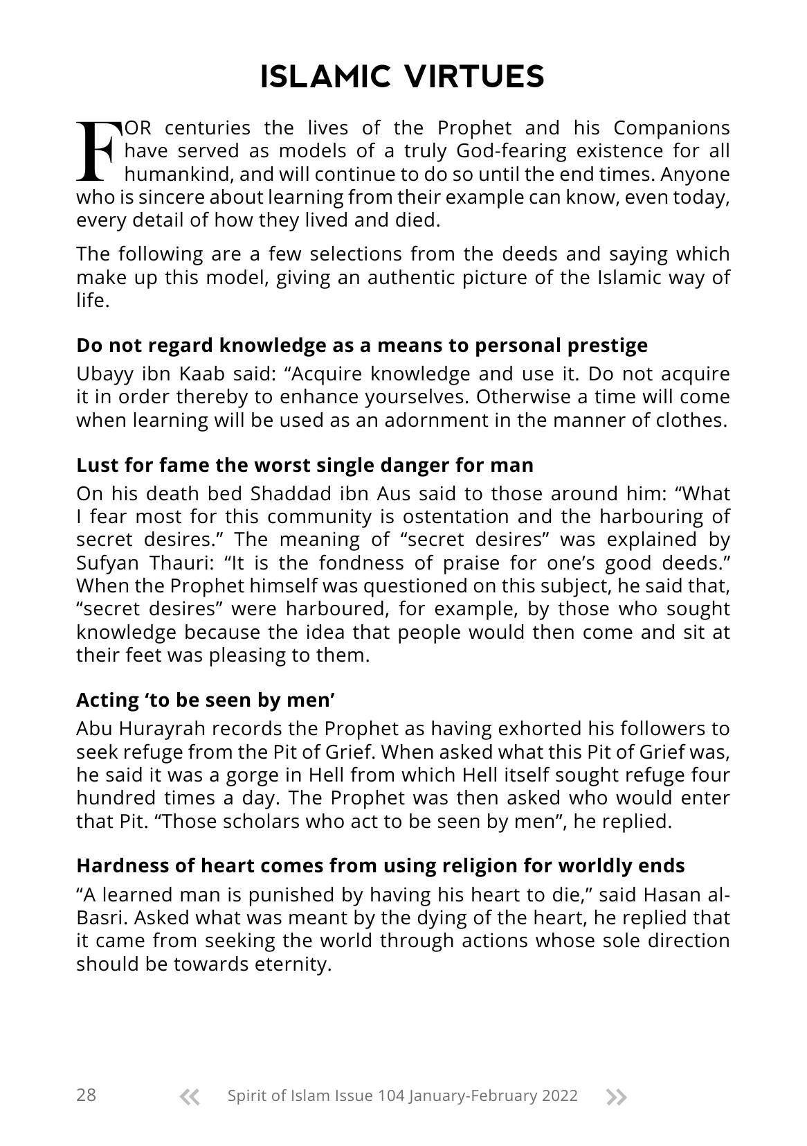 The printed page